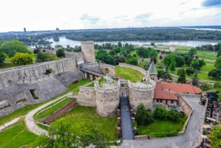 Blick auf die Festung Kalemagdan von oben.